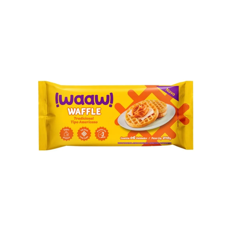 WAFFLE FORNO DE MINAS 210G WAAW