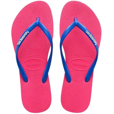 HAVAIANAS SLIM LOGO POP-UP PINK ELETRIC 37/38