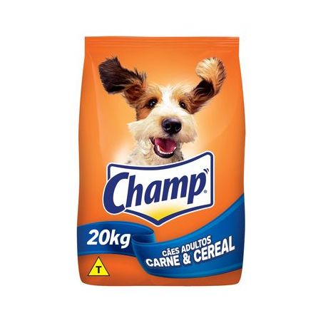 Alimento Para Cães Adultos Carne & Cereal Champ Pacote 20KG