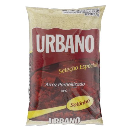 ARROZ PARBOILIZADO TIPO 1 URBANO SELEÇÃO ESPECIAL 5KG