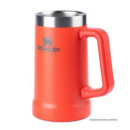 CANECA STANLEY 709ML TERM FLAME RED