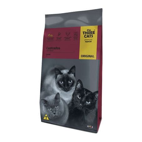 Three cats original castrados 1kg