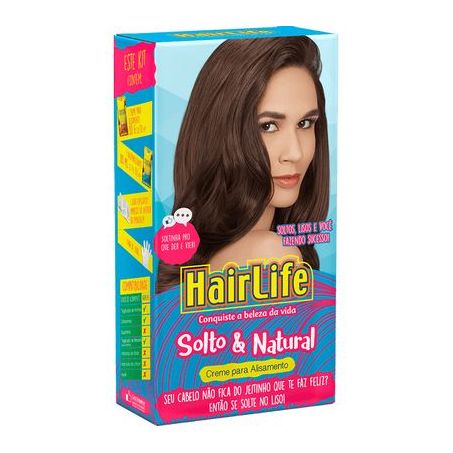 KIT CREME ALISANT HAIRLIFE 160G SOLTO&NATURAL