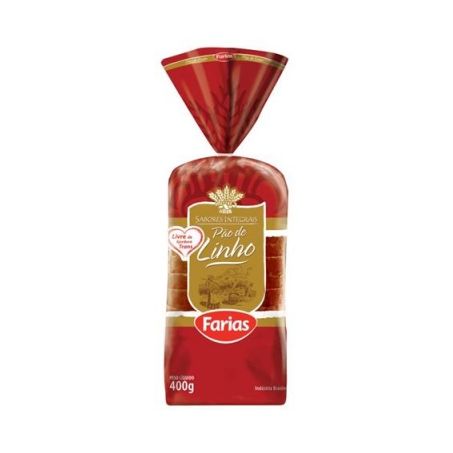 PAO FARIAS DE LINHO 400G