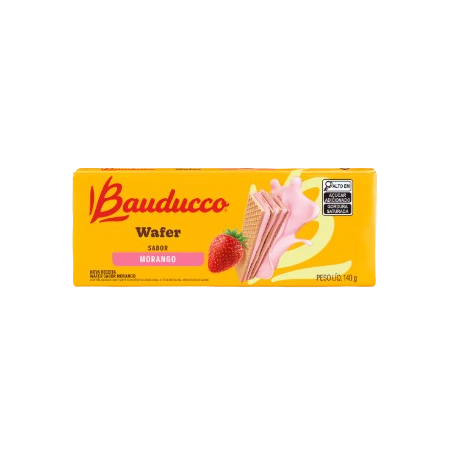 WAFFER BAUDUCCO 140 GR MORANGO                    