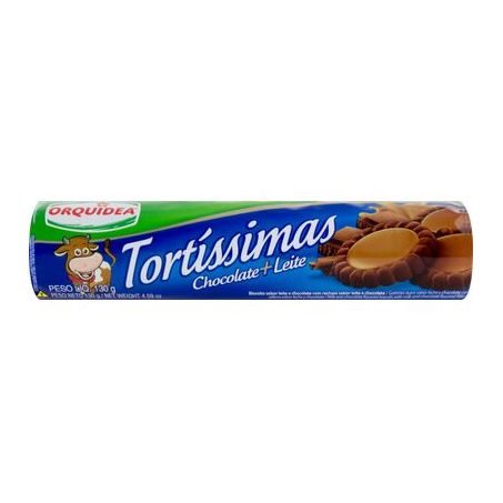 Biscoito tort. choc suico orquidea 130g