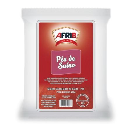 Pe suino afrib picado 500g