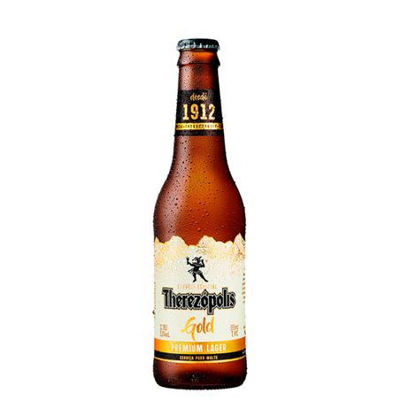 Cerveja therezopolis gold lager 350ml