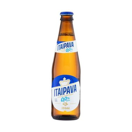 CERVEJA ITAIPAVA ZERO ALCOOL LN 330ML