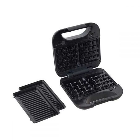 WAFFLE E GRILL BLACK+DECKER 2 EM 1 220V