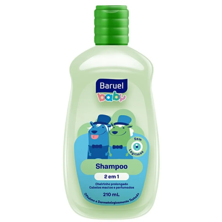Shampoo infantil baruel baby 2em1 210ml