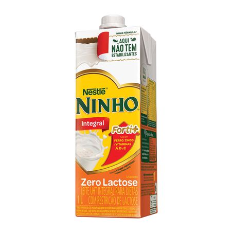 Leite uht ninho 1l zero lactose.