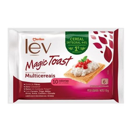 Torrada marilan magic toast multicerais 110g