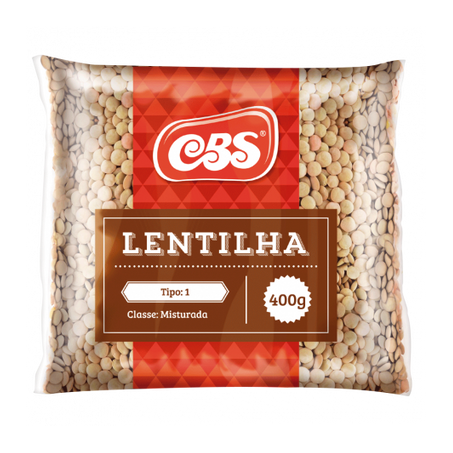 Lentilha cbs 400g