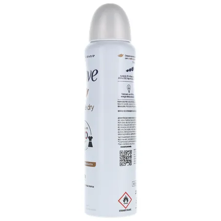 Antitranspirante Aerosol Dove Invisible Dry Violeta e Frésia Branca Frasco Spray 150ml 360-8