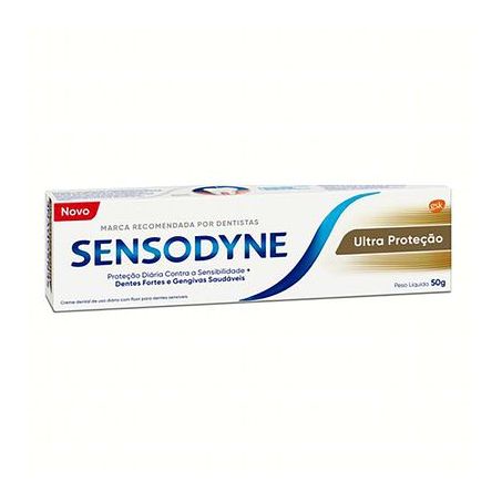 CREME DENTAL SENSODYNE ULTRA PROTECAO 50G