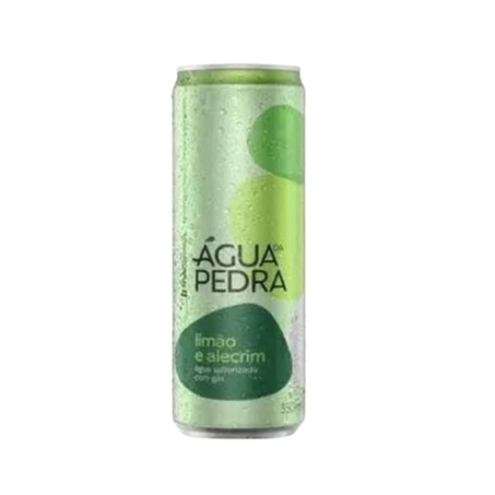 AGUA AGUA DA PEDRA SABORIZADA LATA LIMAO ALEC 350ML