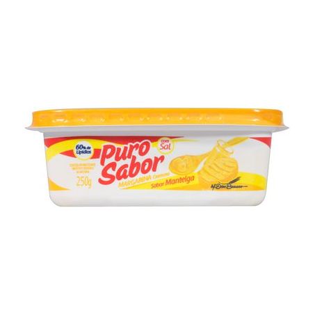 Margarina Manteiga Cremosa com Sal Puro Sabor Pote 250G