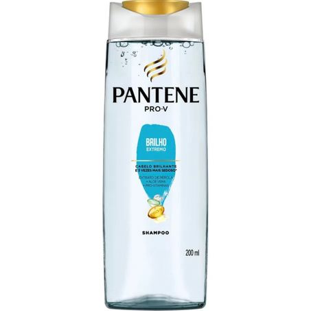Shampoo pantene 200ml brilho extremo