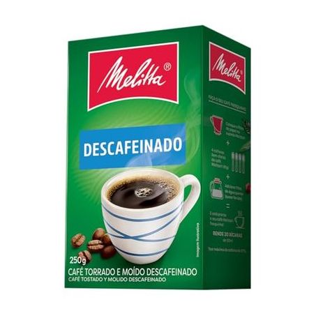 Cafe Melitta 250g Descafeinado Regular