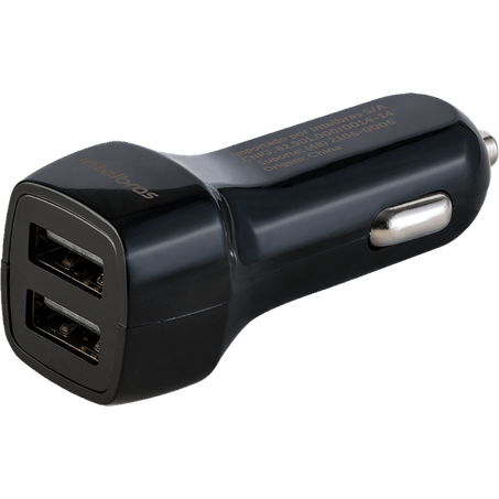 Carregador usb intelbras carro universal