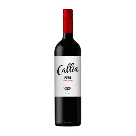 VINHO CALLIA SYRAH MALBEC TINTO 750ML