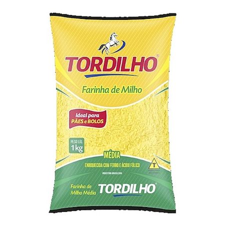 Farinha milho tordilho media 1 kg
