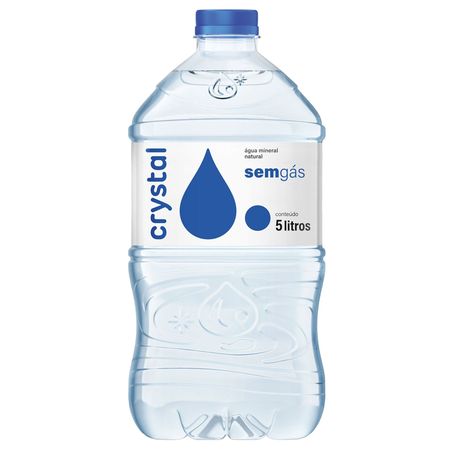 ÁGUA MINERAL S/GÁS CRYSTAL COCA COLA 5L