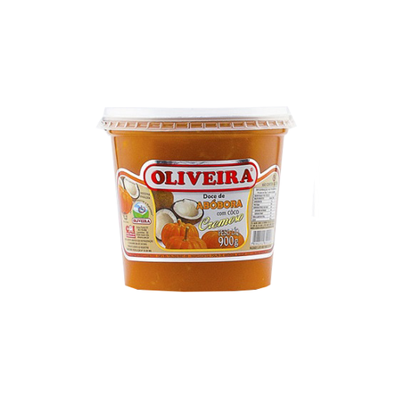 DOCE FRUTA ABOBORA C/COCO OLIVEIRA 900G