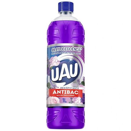 Desinfetante uau lavanda e rosas promocional 1l