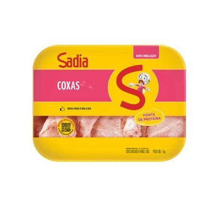 COXA SADIA FRANGO BJ 1KG