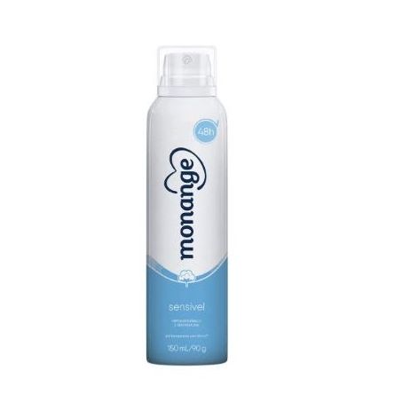 DESODORANTE AERO MONANGE SENSIVEL S/PERFUME 150 ML