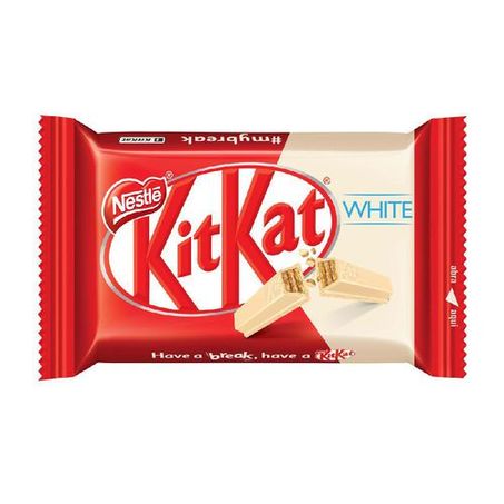 WAFER RECHEIO E COBERTURA CHOCOLATE BRANCO NESTLÉ KITKAT WHITE