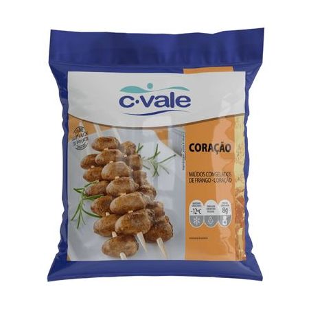 Coracao frango c vale pct 1kg
