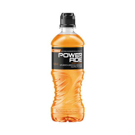 Isotonico powerad laranja pet 500ml