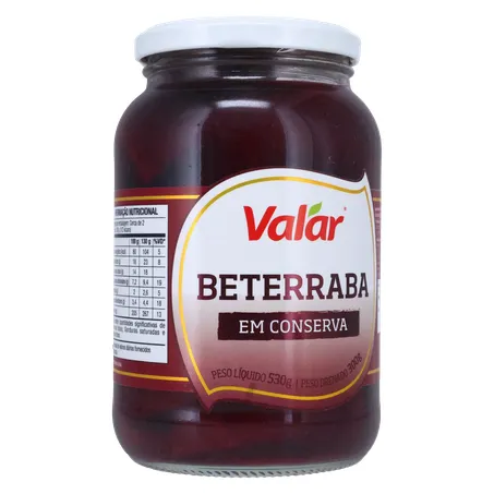 Beterraba valar 330g 360-34