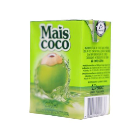 Água de Coco Mais Coco 200Ml 360-7