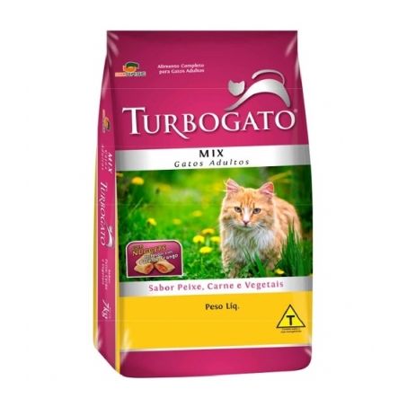 Racao turbogato 1kg todas as raças