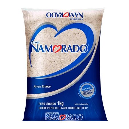ARROZ NAMORADO 1KG BRANCO