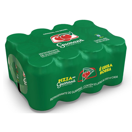 Pack refrigerante guarana ant cx 12 un 350ml