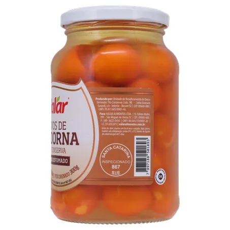 Ovos de codorna valar defumado 300g 360-7