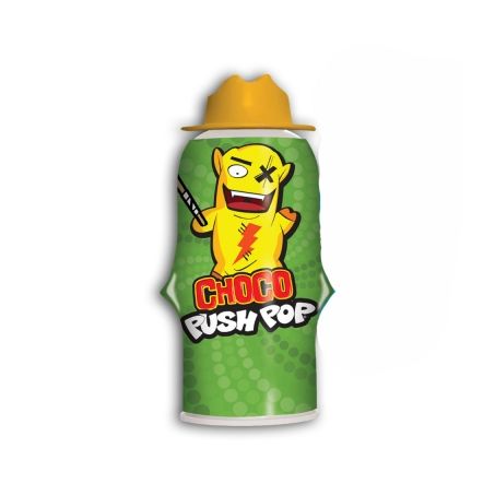 Pirulito push pop 30g chocolate