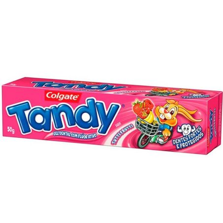 Creme dental 50g infantil tandy tuti fruti un