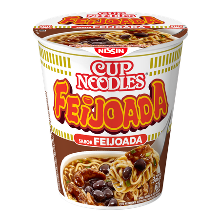 Macarrao nissin cup noodles feijoada 67g