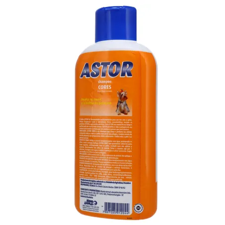 SHAMPOO ASTOR CORES CAES GATOS 500ML 360-20