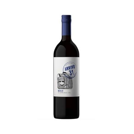 Vinho seco merlot arrivo 31 750ml