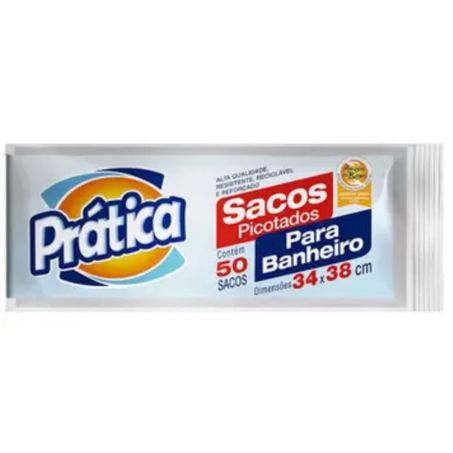 SACO P/BANHEIRO PRATICA C/50