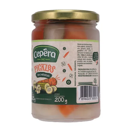 Pickles Misto Cepêra 200g 360-4