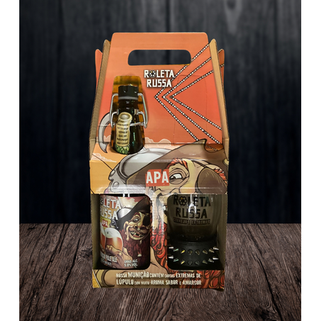 KIT ROLETA RUSSA 500ML CER/COPO/PUL APA