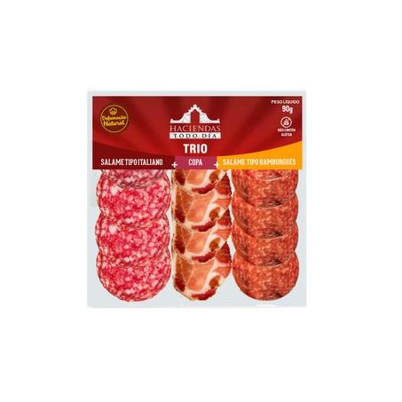Kit haciendas 90g sl itali+copa+sl hamb